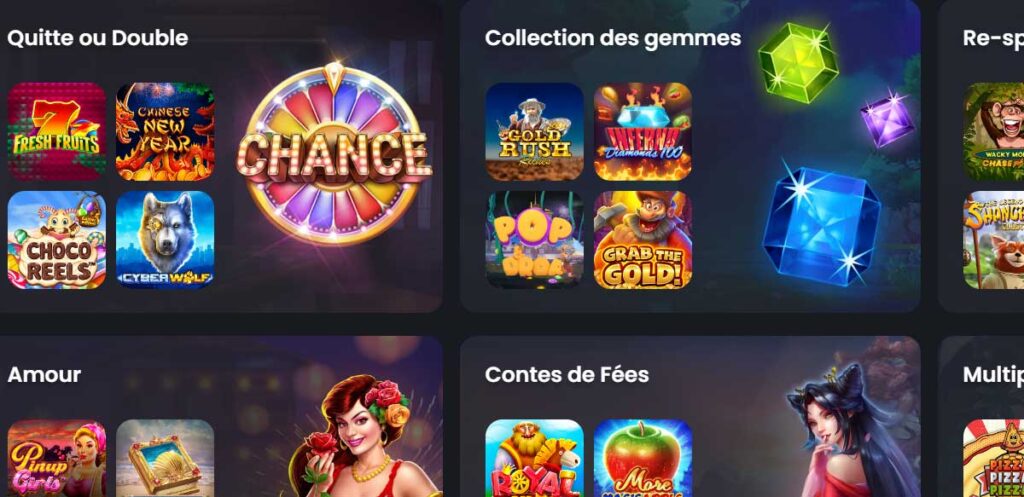 Jeux de casino