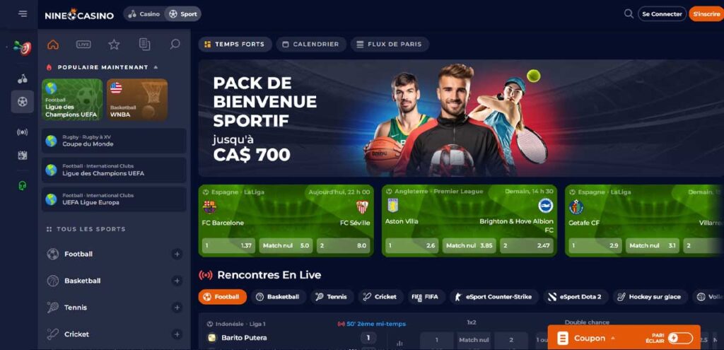 Sports de casino